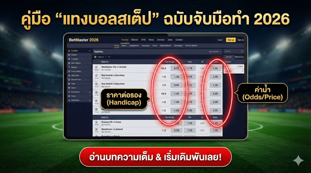 แทงบอลสเต็ป
