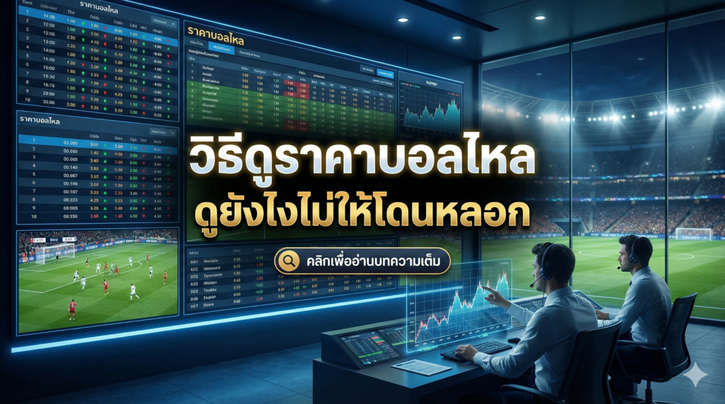 วิธีดูราคาบอลไหล