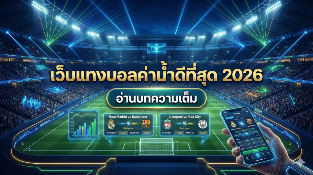 เว็บแทงบอลค่าน้ำดีที่สุด