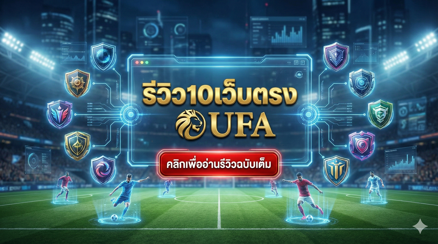 รีวิว 10 เว็บตรง UFA