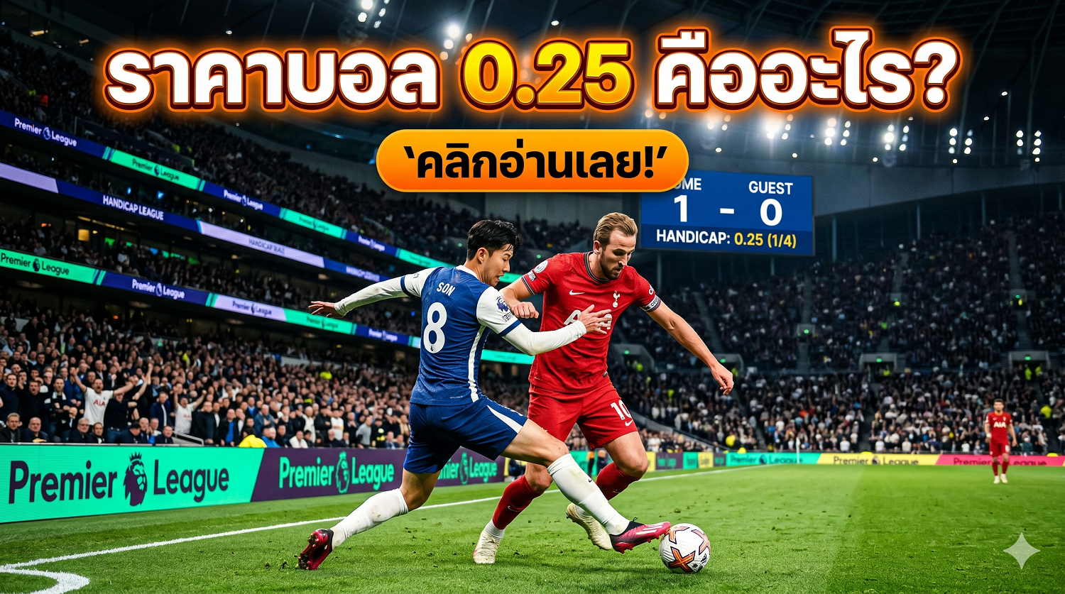 ราคาบอล 0.25 คืออะไร