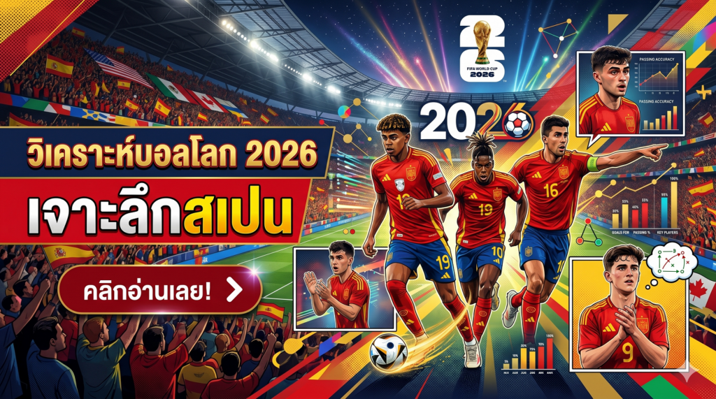 วิเคราะห์บอลโลก 2026 เจาะลึกสเปน