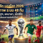 เจาะลึก บอลโลก 2026 เจ้าภาพ ระบบ 48 ทีม
