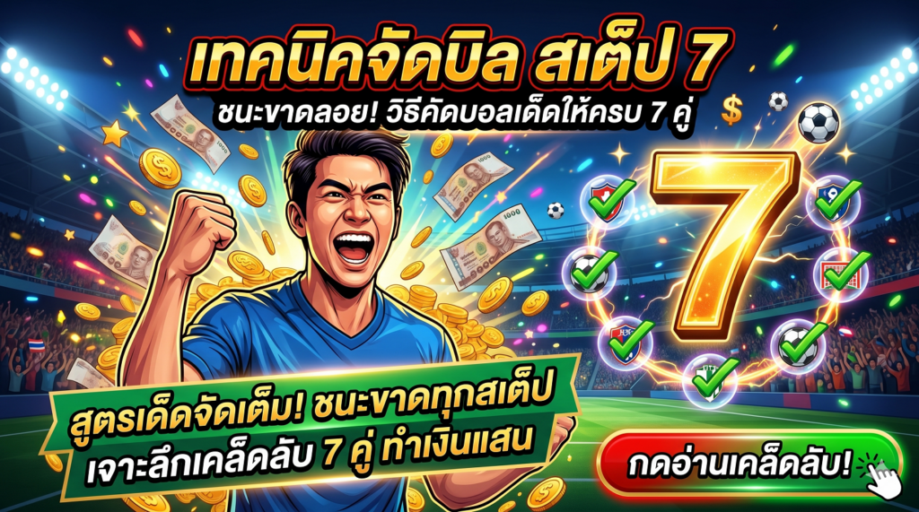 เทคนิคจัดบิล สเต็ป 7
