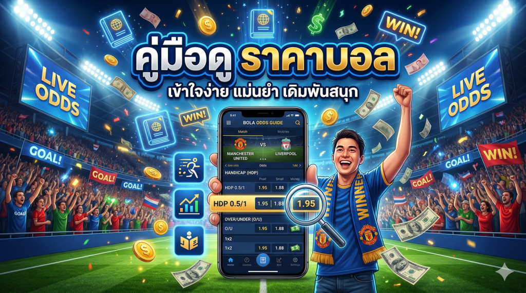 คู่มือดู ราคาบอล